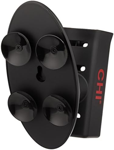 CHI Flat Iron Stand Suction, Heat Resistant Hair Tool Holder, Black - Image 4