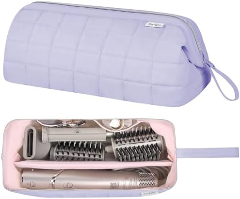 KarSyon Dyson Airwrap Travel Case for Hair Dryer Shark Flex Style Lavender by KarSyon