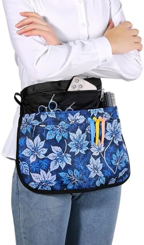 Barber Apron with 5 Pockets, Waterproof and Bleach-proof Hair Stylist Apron for Men and Women - Image 2
