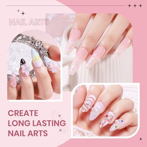 Solid Builder Gel for Nails Clear White 3D Sculpture Nail Art Hard Gel - Image 5