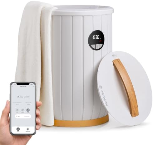 AAOBOSI Large Towel Warmer for Bathroom,App Control, 15-720min Heat Timer by AAOBOSI
