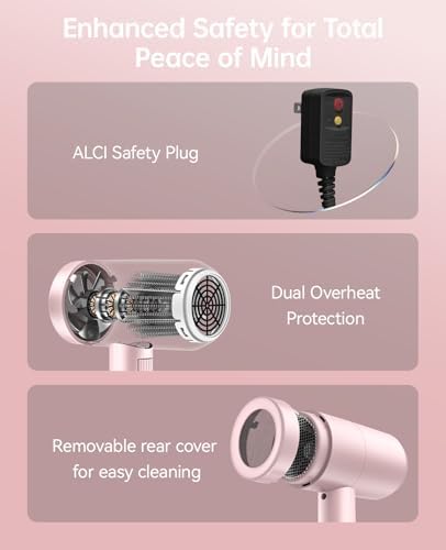 Hair Dryer with Diffuser, CONFU Hair Dryers for Women 1600W - Image 6