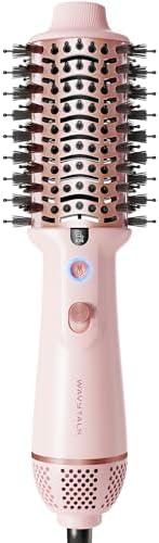 Wavytalk Dual Voltage Hair Dryer Brush for Europe and International Travel, 110V-240V Mini Jet Brush, Ionic Hair Dryer Brush Reduces Damage, Anti-Frizz Straight Hair, Curls and Blowouts, Volumizing by wavytalk-HairTalks