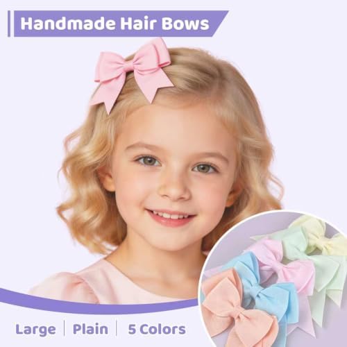 Girls Hair Accessories Set 77Pcs All In One Purple Mixed Hair Tie Clip Kit - Image 3