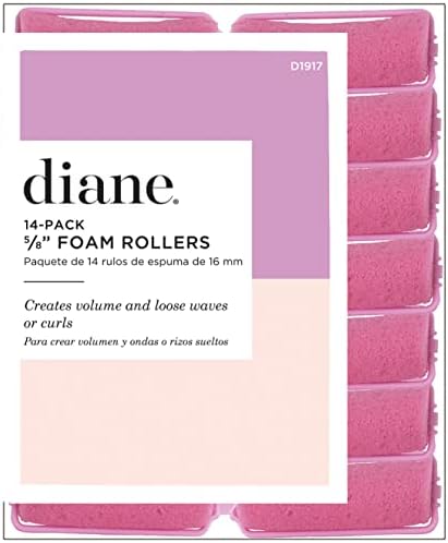 Diane Foam Rollers, Pink, 5/8" by Diane