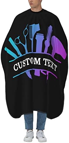 Barber Cape Hello Girl Gorgeous Glitters Eyelash Salon Apron Hair Cutting Cape Barbershop Kits For Women 55''X66'' - Image 5