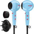 Conair Cake Pop Hair Dryer with Diffuser & Concentrator, Blue Buttercream by conair