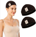 Shiyalan Non Slip Wig Grip Band for Women, 2-in-1 Wide Velvet Wig Cap with Inside Silicone Strips, 2 PCS by Shiyalan