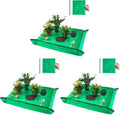 39.5" X 31.5" Large Repotting Mat for Indoor Plants Transplanting and Dirt Control Portable Potting Tray Plant Gifts for Plant Lovers Gardening Gifts for Women & Men (Pack of 3) by FocusonGardeningProjects