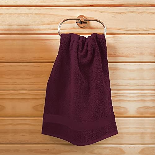 Utopia Towels Salon Towels, Pack of 24, 16x27 in, 100% Cotton, Burgundy - Image 6