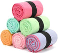 6 Pack Microfiber Gym Towel Quick Dry Lightweight Workout Gear for Men Women Sports Exercise Fitness Tennis Running Riding Hiking Camping Yoga Sweat Towels(6 Pack(Light)) by Unknown