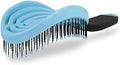NuWay® DoubleC® Scalp Care Hair Brush – Patented Double Curve Design for Scalp Massage, Vented Blow-Dry Styling, Wet & Dry Hair, All Hair Types (Royal Blue) by NuWay4Hair
