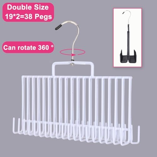 Hair Extension Holder - for Professional Extra Wide Weft Hair Holder Tool Used for Wig Washing, Coloring and Blow-Drying of Weft, Clip-In, Tape-In Hair Extensions (White, Large 1pcs) - Image 2