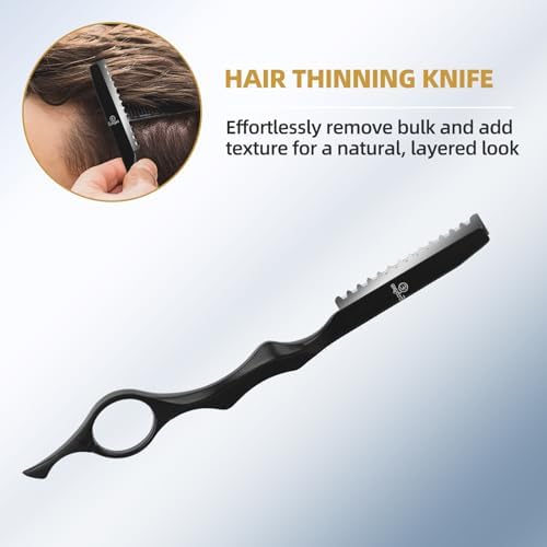 ETHTXE Professional Hair Cutting Scissors, 6.5" Barber Scissors - Image 4
