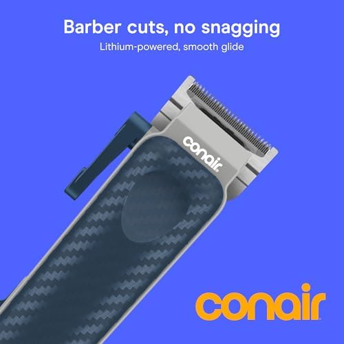 Conair Rechargeable Hair Clippers Kit, Color-Coded Guide Combs, 17 Pieces - Image 2