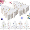 Dunzoom 50 Pcs Plantable Seed Paper Tags Wildflower, Christmas Tree Shape by Dunzoom