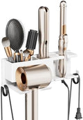 Hair Dryer Holder Hot Tools Organizer, Blow Dryer Holder Wall Mount, Bathroom Hair Tool Organizer Rack for Universal Dryer White by Unknown