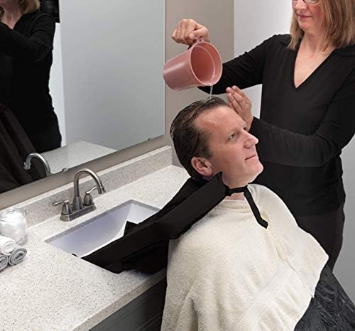 Shampoo Sink Drape | Hair Washing Aid | Use in Homes, Salons | Durable, Long-Lasting, Portable | Made in USA| - Image 7