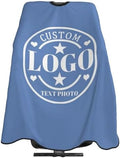 Custom Barber Cape Customized Haircut Capes Logo Text Photo Salon Hairdressing Apron for Home and Barbershop by Custom