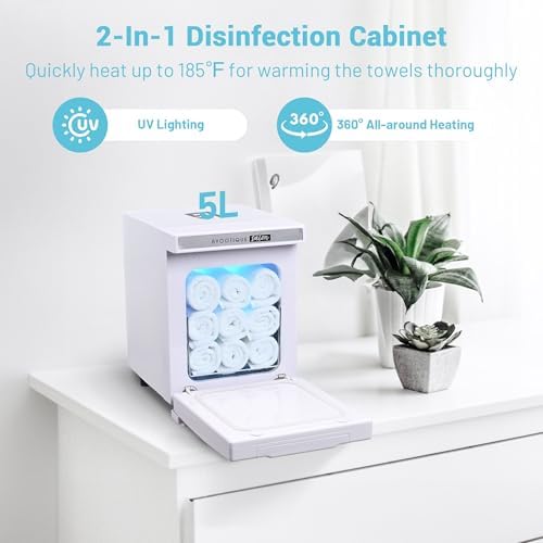 BYOOTIQUE 5L Mini Hot Spa Towel Warmer Cabinet Warmer Towel Cabi Barbershop - Image 4