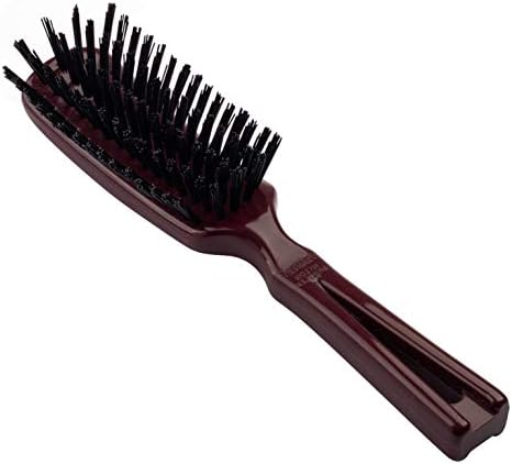 Stanley Men’s Commander Hairbrush – Detangling Brush for Wet or Dry Hair – Nylon Bristles Reduce Frizz – Scalp Massager Hair Brush for Thick, Thin, Curly, Straight Hair (Mulberry) by StanleyHomeProducts