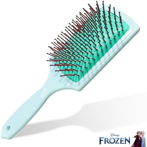 LUV HER Frozen Kids Hair Brush & Spa Headband Set for Girls - Features Elsa - Fun Grooming Kit for Detangling, Styling & Skincare - Soft & Stretchy, One Size, Ages 3+ - Image 6
