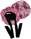 Men’s Non Slip Satin Bonnet – Silk Sleep Cap for Curly Hair, Locs, Braids & Waves with Adjustable Tie Band by Unknown