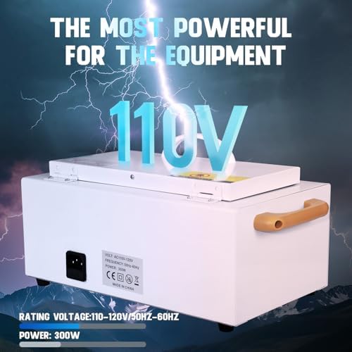 SMITH CHU High Temperature Sterilizer Box Storage Case Organizer-Disinfection Box Manicure Pedicure SPA Salon Equipment-Tattoo Autoclave Manicure Sterilizer for Beauty Nail Metal Tools - Image 3
