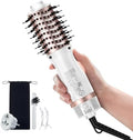 slopehill Mini Travel Blow Dryer Brush, Dual Voltage Hair Dryer Brush 1000W by slopehill