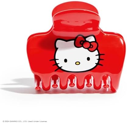 Kitsch x Hello Kitty Puffy Large Hair Clips for Women - Red, 1pc - Image 5