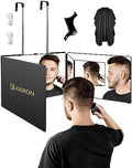 JUSRON 360 Viewing Angle Self Hair Cutting Mirror Shower Mirror by JUSRON