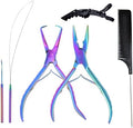 Professional Hair Extension Tools Kit, Microlink & Itip, Multicolor by SIVOTE