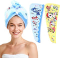 tokidoki Microfiber Hair Towel, Unicorno Hair Wrap,2 Pack Hair Dryer Towels by Tokidoki