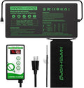 MARS HYDRO 48''x20.75'' Seedling Heat Mat with Thermostat Combo Set，Heating Pad for for Germination, Indoor Gardening, Greenhouse by MARSHYDRO