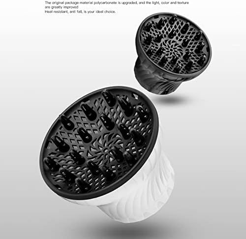 Hair Diffuser Blow Dryer Diffuser Attachment Professional Salon Tool for Fine Thick Curly Frizzy and Wavy Diffuser Hair Dryer Attachments for Curly Hair Wavy Hair - Image 3