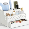Hair Tool Organizer, Hair Dryer Holder with Drawer, Bathroom Countertop Organizer for Bathroom Accessories, Blow Dryer Organizer for Hair Styling Tools, Vanity Organizer for Bathroom, Vanity, Kitchen by Unistyle