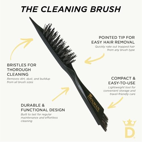 Denman Hairbrush Cleaning Brush for Effective Hairbrush Cleaning, DBC1 - Image 6