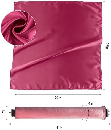 Seritant Heatless Curls Overnight with Satin Head Scarf, Velvet Hair Rollers for Blowout Look, No Heat Curling Rod for Long Thick Hair, Soft Sleep In Flexi Rods - Image 6