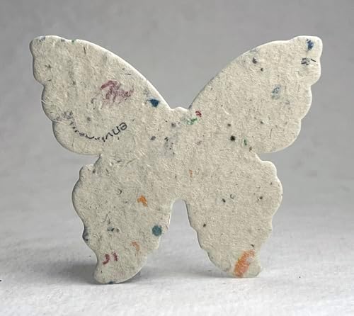 Wildflower Seed Paper Butterfly Shape - Large 3" - Set of 24 (47s Junk Mail) - Image 6