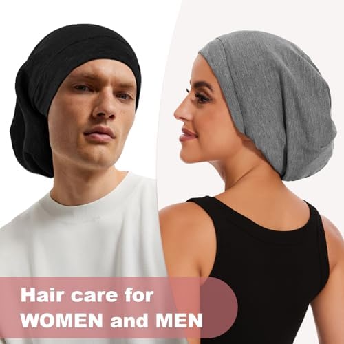 ZHENSILK Silk Bonnet for Sleeping Women, Adjustable Silky Satin Lined Sleep Cap, Silk Hair Wrap Slouch Beanie Hat - Image 5