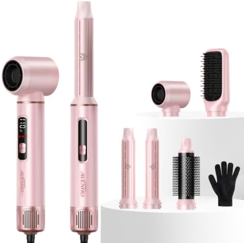 5 in 1 air Styler, Blow Dryer Brush Set with Auto-Wrap Curler by AVENHOMulti-Stylers