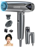Dual Voltage Hair Dryer for Travel,Foldable Hair Dryer with Diffuser by Casavok