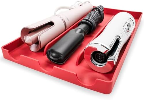 Hot Tools Organizer | Heat-Resistant Mat for Styling Tools up to 428°F | Drawer Organizer | 14.75" x 9.5" x 1" by PROBLEMFIXED