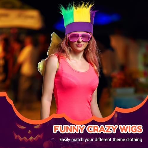 Crazy Wig Hairy Headband Hat - Image 3