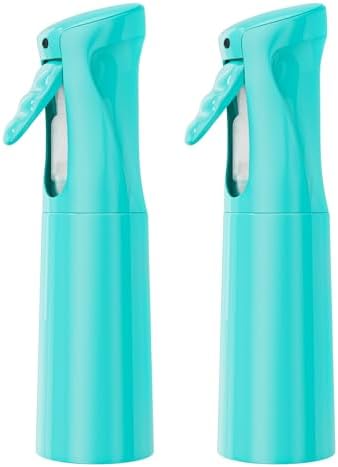IMPORX Continuous Spray Bottle for Hair 2 Pack (10.1oz/300ml) Cyan by IMPORX