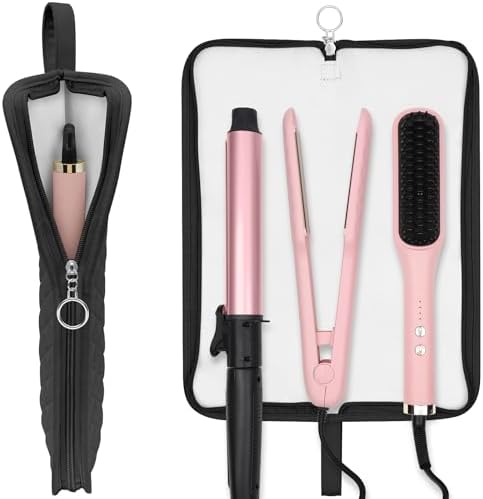 2-in-1 Heat Resistant Mat & Storage Bag for Hair Tools by Youlyveaw