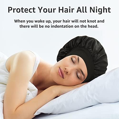 Satin Bonnet Silk Hair Bonnet for Sleeping, Bonnets for Women - Image 4