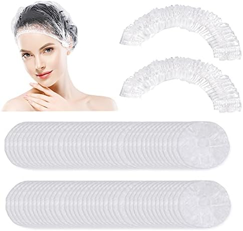150 PCS Upgrade Disposable Shower Caps. Ceizioes Waterproof Hair Bath Caps. Thickening Shower Cap for Women Kids Girls. Hotel and Hair Salon. Travel Spa. Home Use Beauty Salon by Ceizioes