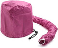 Ruilogod Pink Polyester Portable Hair Drying Styling Soft Bonnet Hood Blow Dryer Connect Cap (id: c8c cdf 987 fa3 12a by Unknown