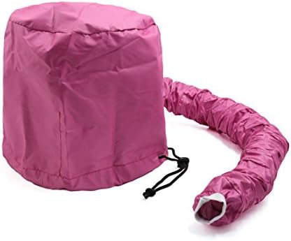 Ruilogod Pink Polyester Portable Hair Drying Styling Soft Bonnet Hood Blow Dryer Connect Cap (id: c8c cdf 987 fa3 12a by Unknown